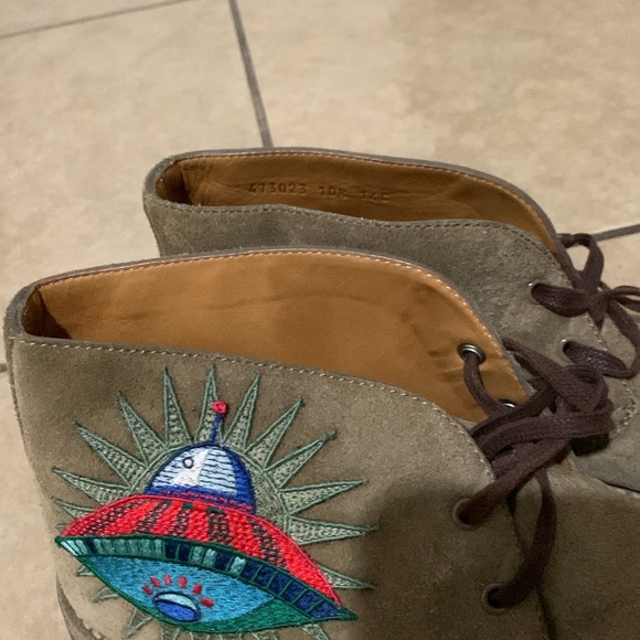 Gucci Spaceship/Owl Boots sz 10.5 UK - Picture 3 of 3